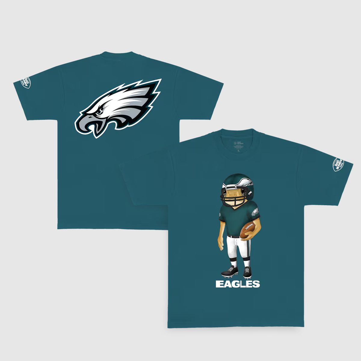 Men 2026 NFL Philadelphia Eagles T-shirt green 001